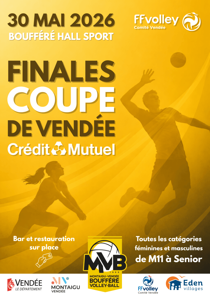Affiche de la Coupe de Vendée 2026